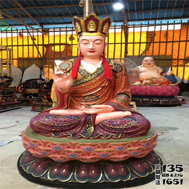 寺廟景區(qū)大型玻璃鋼彩繪佛像地藏王雕塑 寺廟景區(qū)大型玻璃鋼彩繪佛像地藏王雕塑