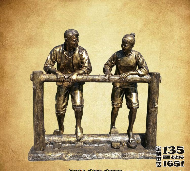 景區(qū)廣場(chǎng)農(nóng)耕文化踩水車(chē)人物玻璃鋼仿銅雕塑 景區(qū)廣場(chǎng)農(nóng)耕文化踩水車(chē)人物玻璃鋼仿銅雕塑