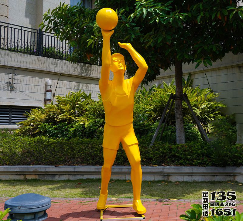 體育廣場(chǎng)戶外抽象打籃球運(yùn)動(dòng)景觀玻璃鋼人物雕塑 體育廣場(chǎng)戶外抽象打籃球運(yùn)動(dòng)景觀玻璃鋼人物雕塑