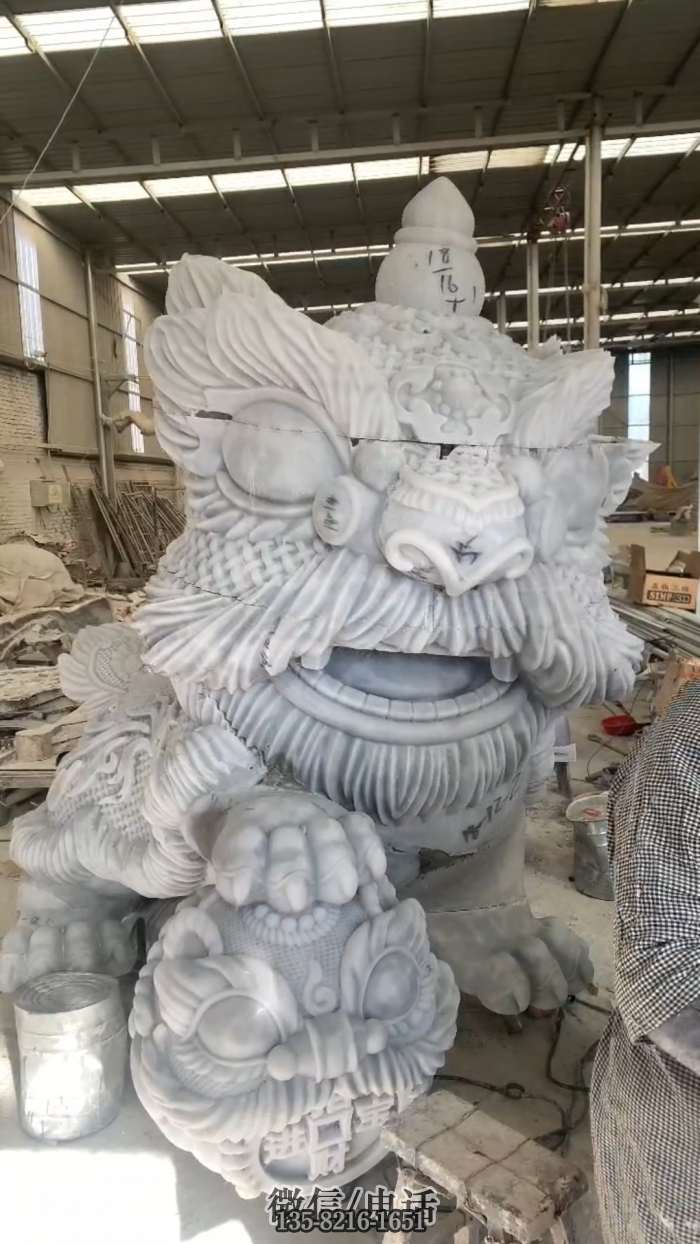 舞獅子，3d打印件拼裝完成